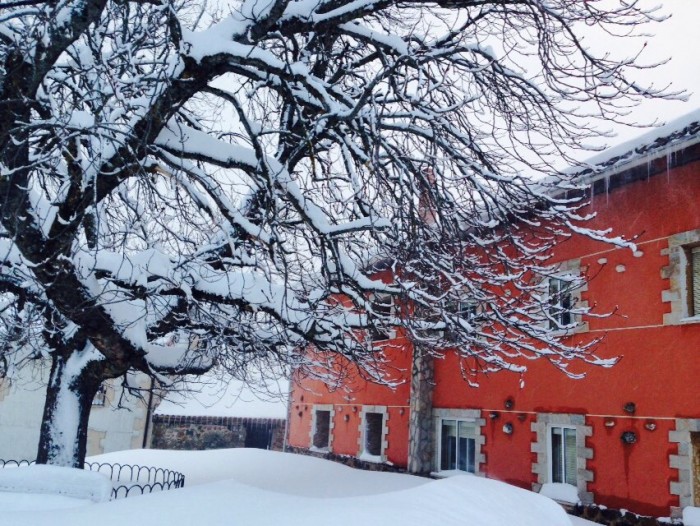 Guardo nieve Palencia febrero 2015